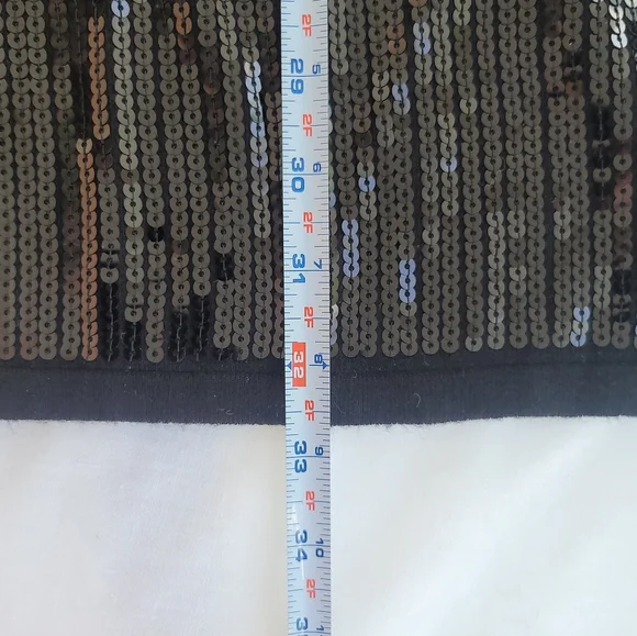 Bebe Black Sequins Minidress Y2K - Picture 11 of 11